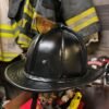 N5A Satin Black Fully Restored Fire Helmet