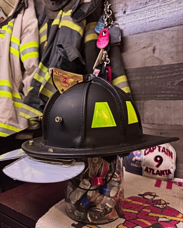 Phenix TL-2 Flat Black Refurb Fire Helmet