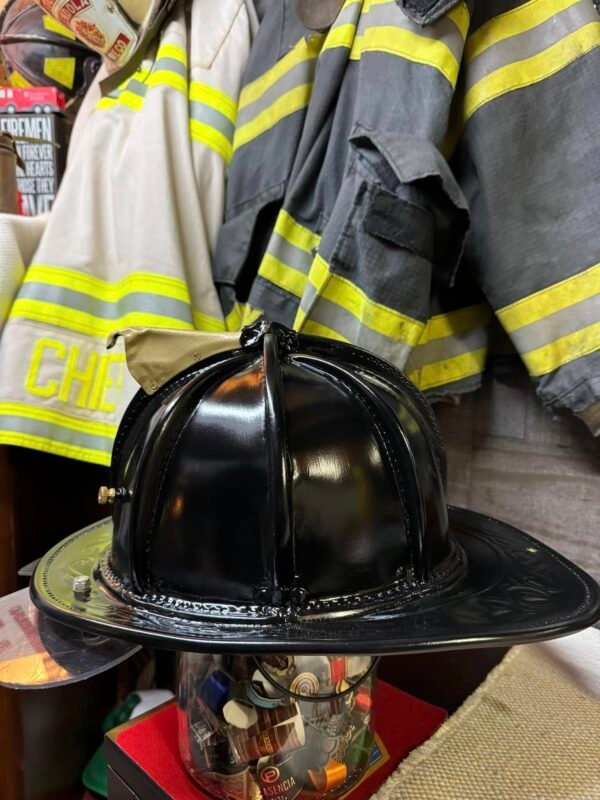 481133790_635617392655020_5138784436317905973_n N5A Satin Black Restoration Fire Helmet