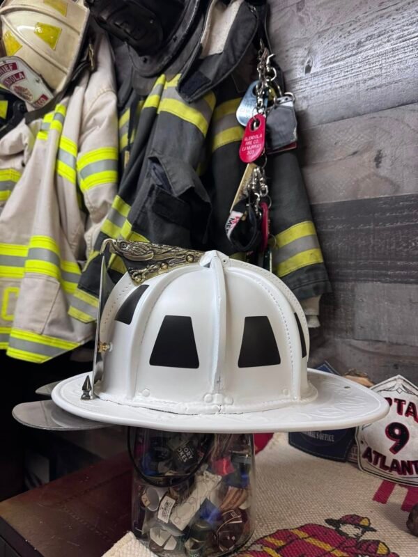 N5A Flat White Refurb Fire Helmet