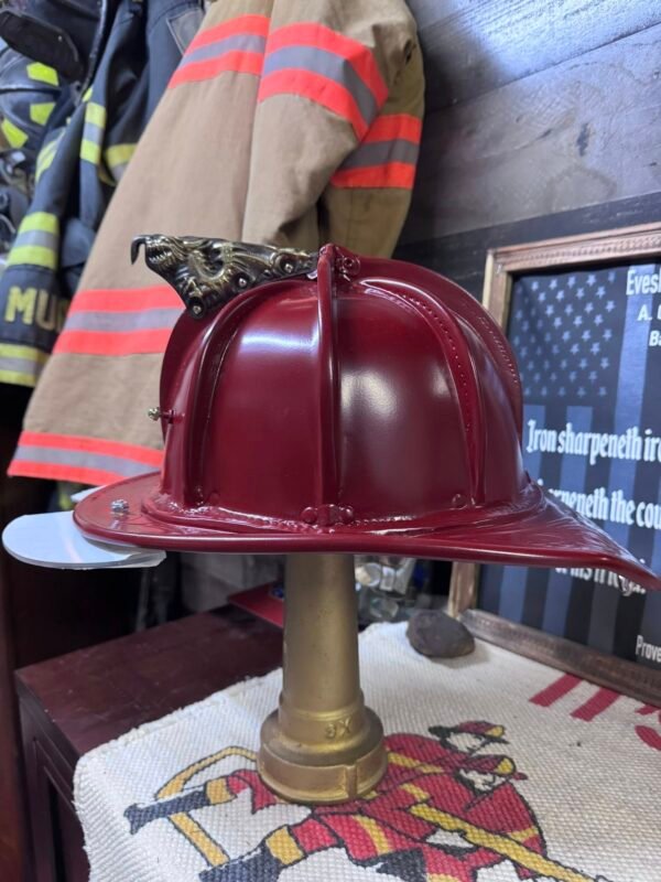 490350139_667227042827388_4745516847360697547_n Dark Red Custom Fire Helmet with Dragon Finial