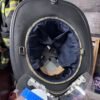 N6A Flat Black Repaint Fire Helmet