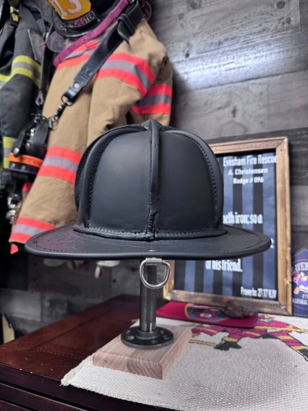 N6A Flat Black Repaint Fire Helmet