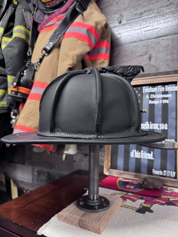 N6A Flat Black Repaint Fire Helmet