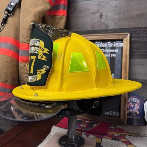 Phenix TL-2 OLL Yellow Repaint Fire Helmet