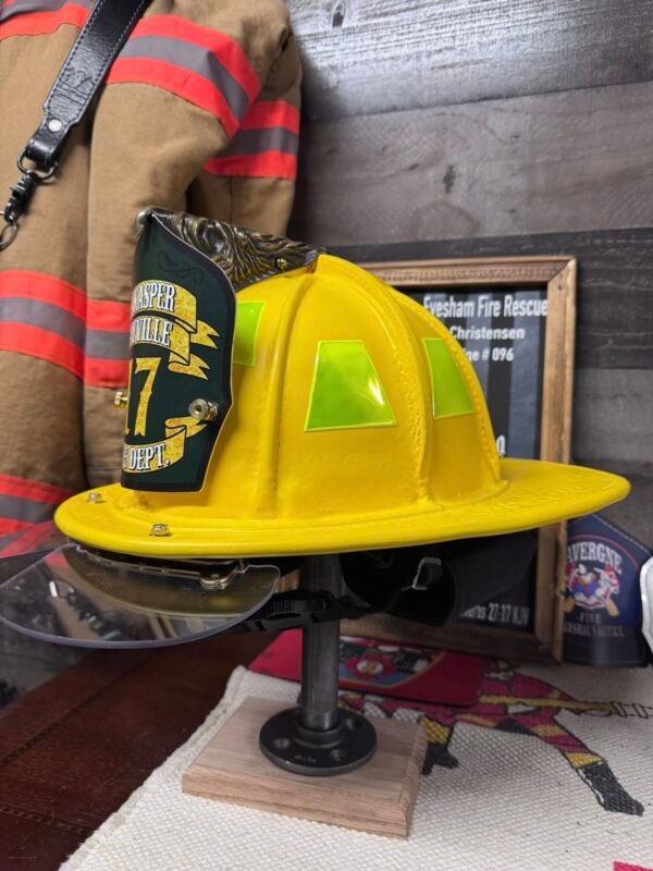 Phenix TL-2 OLL Yellow Repaint Fire Helmet