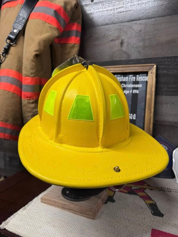 Phenix TL-2 OLL Yellow Repaint Fire Helmet