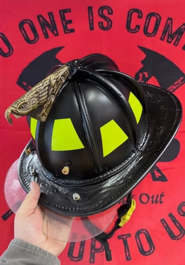 TL-2 “Murdered Out” Flat Black Fire Helmet