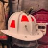 N5A Flat White Custom Fire Helmet