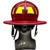 Red TL2 Boston bend leather helmet