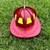 Red TL2 Boston bend leather helmet