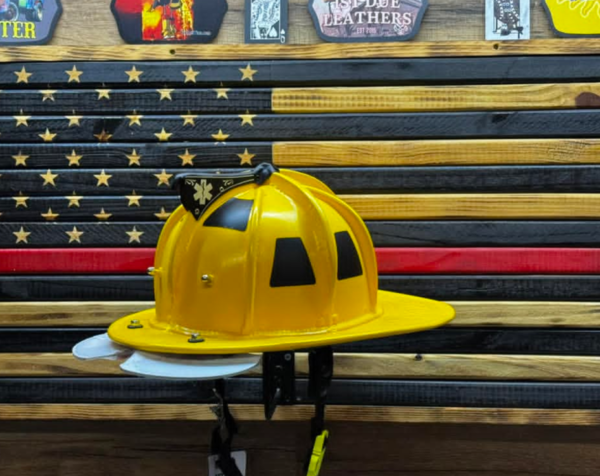 N6A Matte Cat yellow helmet