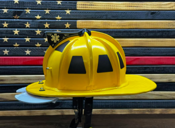 N6A Matte Cat yellow helmet