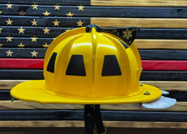 N6A Matte Cat yellow helmet